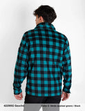 Camisa BCN GAUCHO trek poly 4225002 Cuadros Verde