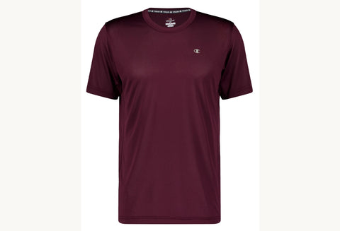 Camiseta hombre Champion técnica Gym SS TEE 220904 RS522 Granate