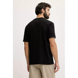 Camiseta Guess Hombre Negra Logo Central – Gustave Z6GI01 - Puber Sports
