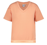 Camiseta Luhta HOKKA cuello v 37339 622 Melocotón