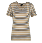 Camiseta Luhta cuello v y rayas KIVIHAKA LD 37280 021 Beige