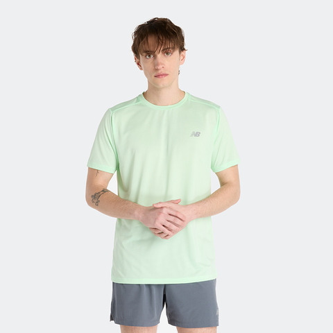 Camiseta New Balance ESSENTIALS MT41222 LBN Verde menta