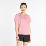 Camiseta New Balance mujer run ESSENTIALS WT41222 Rosa