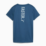 Camiseta running mujer Puma GRAPHICS RUN FOREVER 526554 80 Azul