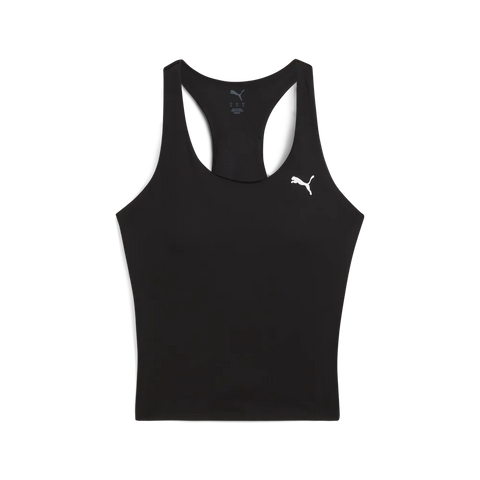 Camiseta Puma mujer top 2 en 1 525889 01 Negro