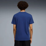 Camiseta Puma básica logo pequeño bordado 682535 47 azul jewel - Puber Sports