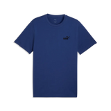 Camiseta Puma básica logo pequeño bordado 682535 47 azul jewel - Puber Sports