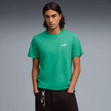 Camiseta Puma básica logo pequeño bordado 682535 40 verde - Puber Sports