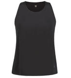 Camiseta Técnica Mujer Rukka Meriniitty Espalda Abierta | Negro