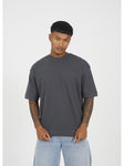 Camiseta Brave Soul Oversize Keikod Gris carbón