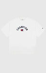 Camiseta Champion Icons logo bordado grande 220798 Blanco