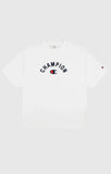 Camiseta Champion Icons logo bordado grande 220798 Blanco