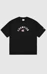 Camiseta Champion Icons logo bordado grande 220798 Negro