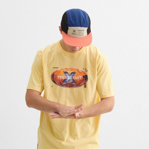 Camiseta Munich Oversize Arcade 2507460 Amarillo