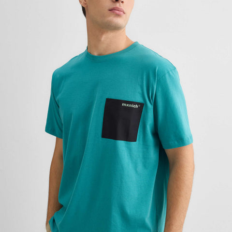 Camiseta Munich Oversize Boxes 2507459 Petroleo