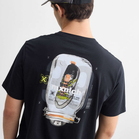 Camiseta Munich Oversize Lab 2507462 Negro