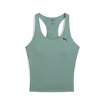 Camiseta Puma mujer top 2 en 1 525889 verde luna