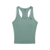 Camiseta Puma mujer top 2 en 1 525889 verde luna