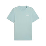 Camiseta hombre Puma Básica logo pequeño bordado 684717 67 Verde Moderno