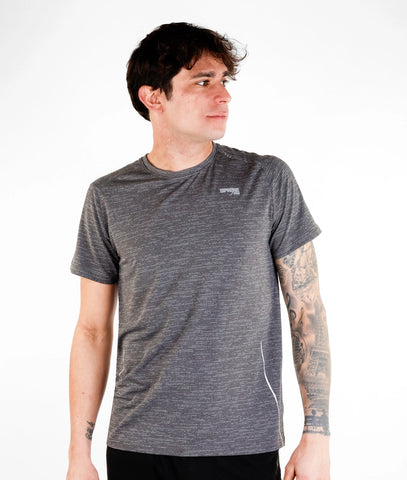 Camiseta hombre running BCN técnica DANIL 7015033 Gris