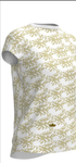 Camiseta mujer SLX estampado corales 6407 Beige