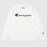 Camiseta niño Champion manga larga 3068830 ww001 blanco