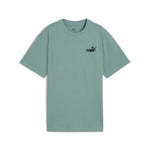 Camiseta niño Puma básica LOGO pequeño bordado 684920 30 verde luna