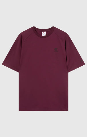 Camiseta hombre Champion técnica C-Tech 221766 Rs522 Granate