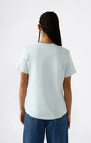Camiseta mujer Champion SS TEE 118408 Bs224 Azul - Puber Sports