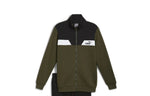 Sudadera hombre PUMA cremallera entera COLORBLOC 681900 70 KAKI