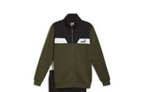 Sudadera hombre PUMA cremallera entera COLORBLOC 681900 70 KAKI