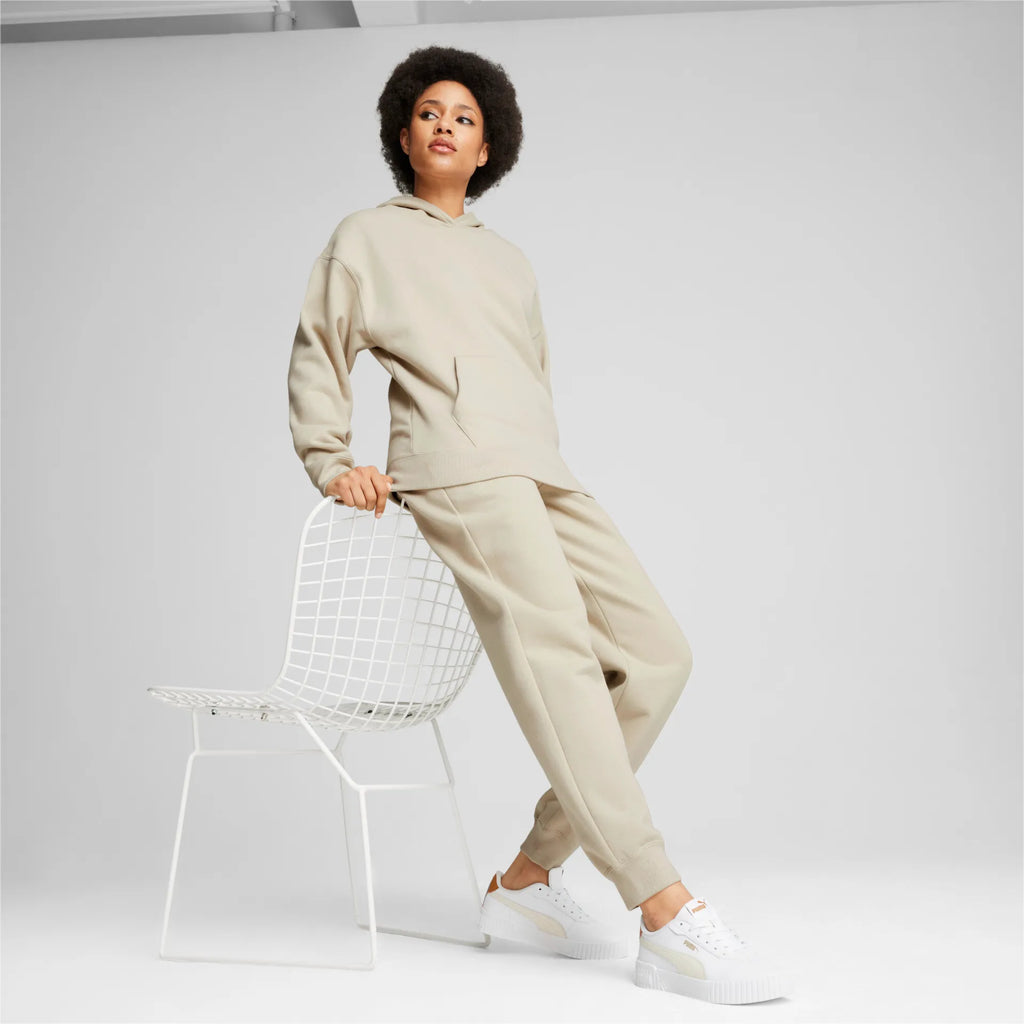 Chandal mujer Puma LOUNGEWEAR TRACKSUIT W 683091 68 beige Puber Sports. Tu tienda de deportes y moda deportiva