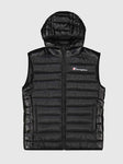 Chaleco anorak CHAMPION con capucha VEST 220341 negro