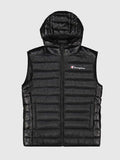 Chaleco anorak CHAMPION con capucha VEST 220341 negro