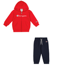 Chandal bebé CHAMPION abierto con cremallera 307053 RS Rojo