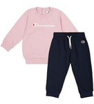 Chandal bebé CHAMPION cuello redondo 307054 Ps195 Rosa en Puber Sports