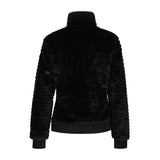 Chaqueta mujer Luhta pelo Isolahti 38255 negro