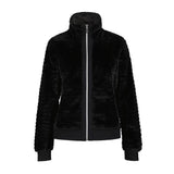 Chaqueta mujer Luhta pelo Isolahti 38255 negro