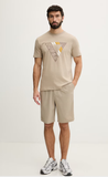 Bermuda Guess Ottavio ligero y elástico Z6GD05 Beig - Puber Sports