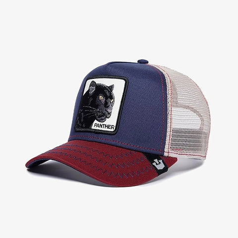 Gorra trucker Goorin Bros animales Black Panther Pantera Marino
