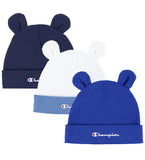 Gorro Champion bebé Beanie Cap 806039 azul blanco