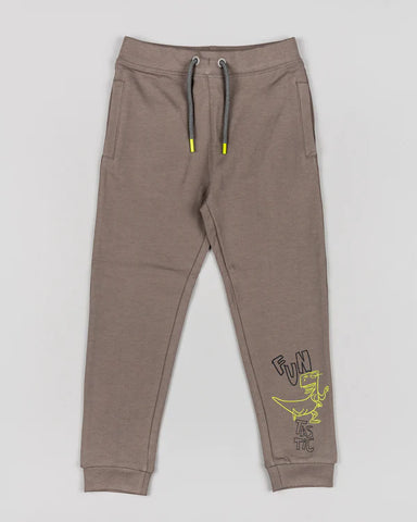 Pantalon niño Losan Fleece DINOSAURIOS Gris