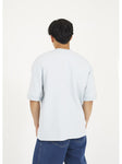 Camiseta Brave Soul Oversize Keikoe azul cielo