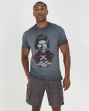 Camiseta Brave Soul CALAVERA CON GAFAS Jamogee