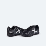 Zapatillas futbol turf niño Munich Arenga negro