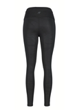 Malla Running Mujer Rukka Myllyoja | Negro 990 | Cintura Alta y Estampado Integral - Puber Sports