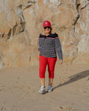 Pantalón mujer SLX Sport luxury Pirata con costura 7802 negro