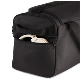 Bolsa PUMA Buzz Small Sport 091158 negra - Detalle compartimento inferior para zapatillas