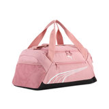 Bolsa PUMA Fundamental XS rosa - Vista frontal con logo y franjas blancas