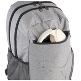 Mochila PUMA Buzz 091350 gris - Detalle compartimento interior con auriculares